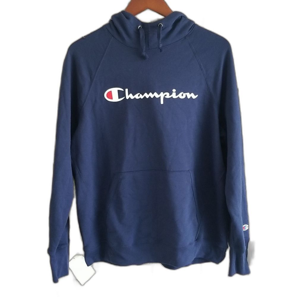 NWT Champion Navy Powerblend Hoodie